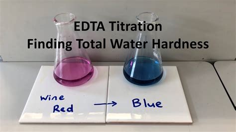 testing the hardness of water experiment results|EXPERIMENT – 1 Estimation of Hardness of Water by EDTA .